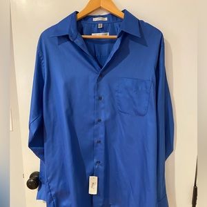 Geoffrey Beene Long Sleeve Collared Shirt